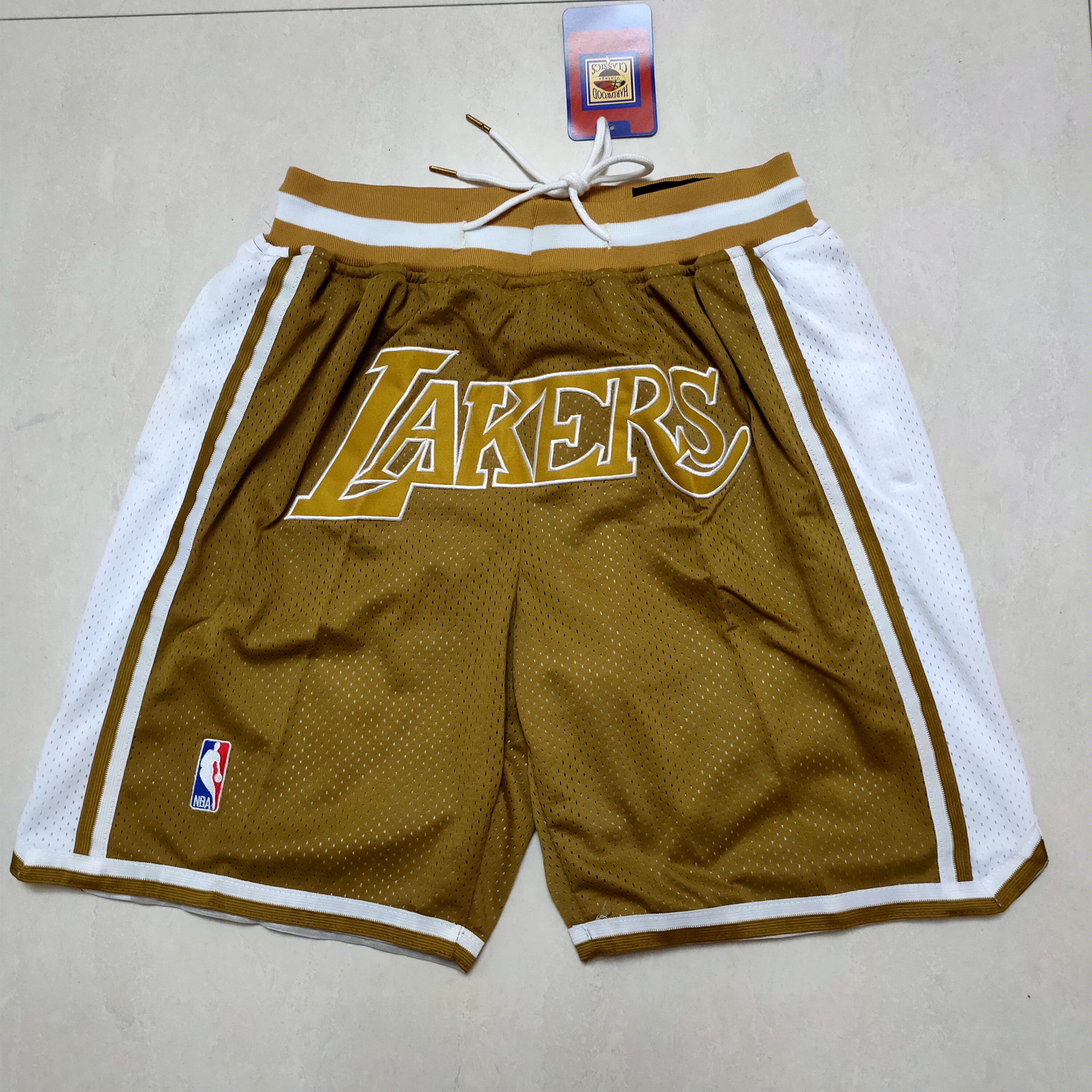 Men NBA Los Angeles Lakers Shorts 2023021810